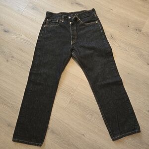 Levi's Men's Straight Black Jeans